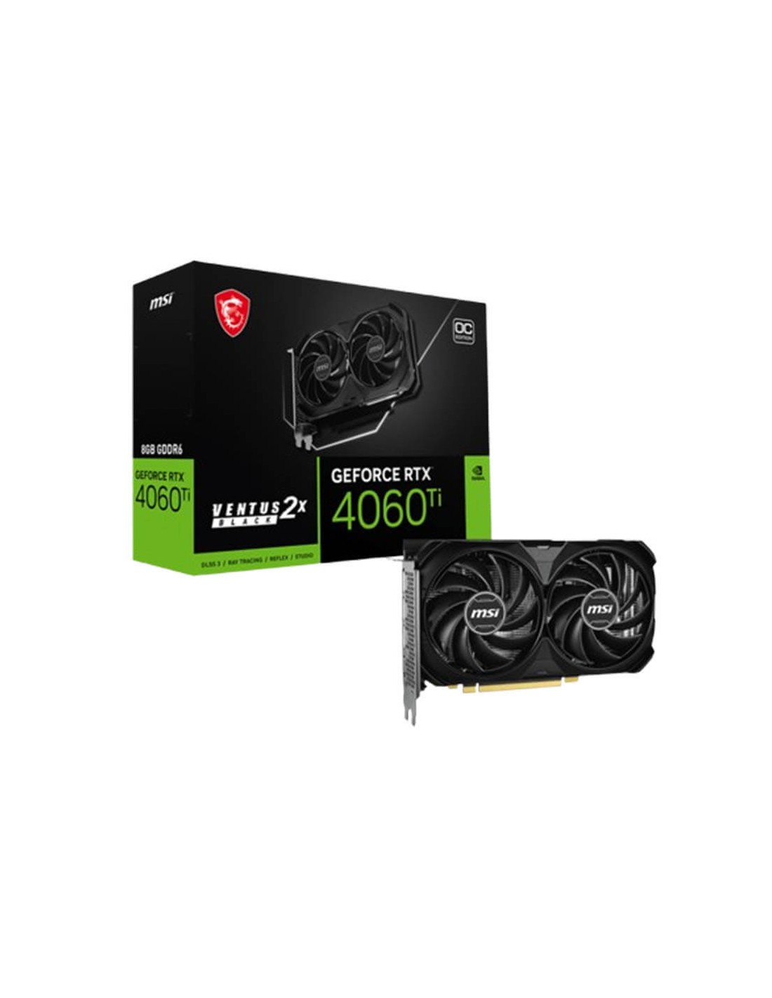 MSI 4060 Ti Ventus 2X vue avant