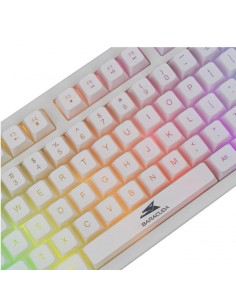 Baracuda Clavier Gamer BGK-01124 Krill RGB Blanc(BGK-01124-WH) 2