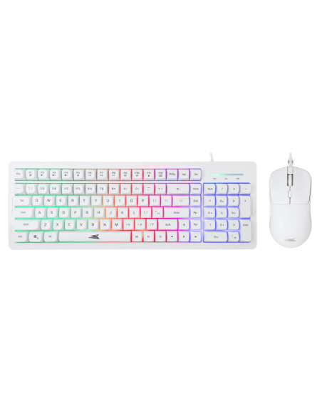 Clavier Souris Gamer Baracuda Orca BGC Blanc (BGC-012) Clavier Souris Gamer Baracuda Orca BGC Blanc (BGC-012)