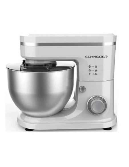 Robot Pétrin SCHNEIDER 6 Litres | 1500W - SCHKM1500 - Inox(SCHKM1500)