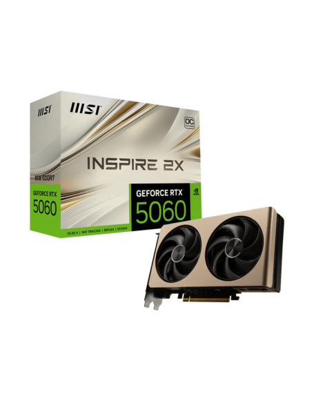 MSI 5060 8GB GeForce RTX INSPIRE 2X OC GDDR7(912-V537-001)