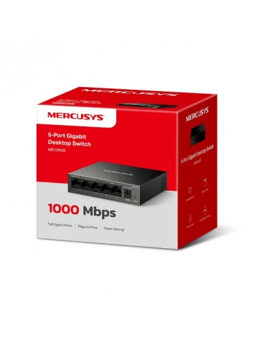 Mercusys TP-Link Switch 5 ports Gigabit MS105GS en Tunisie