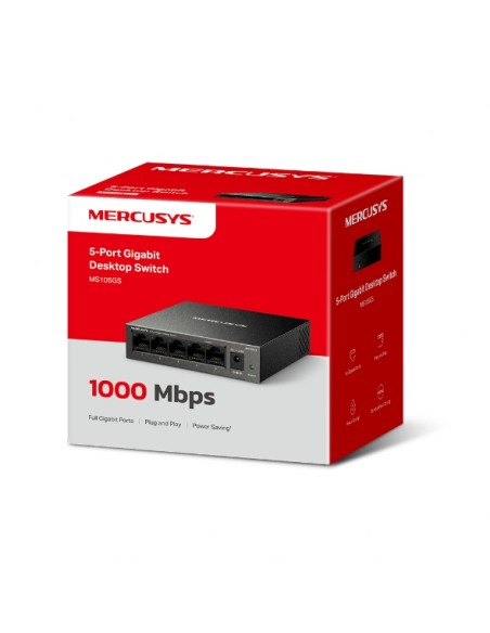 Mercusys TP-Link Switch 5 ports Gigabit MS105GS en Tunisie