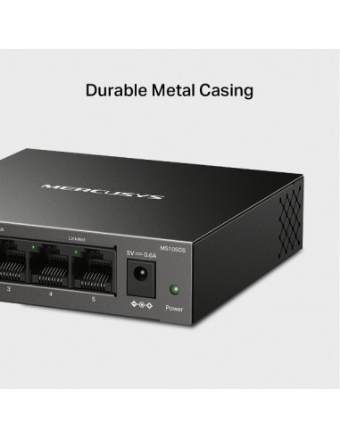 Mercusys TP-Link Switch 5 ports Gigabit de bureau (MS105GS) en Tunisie
