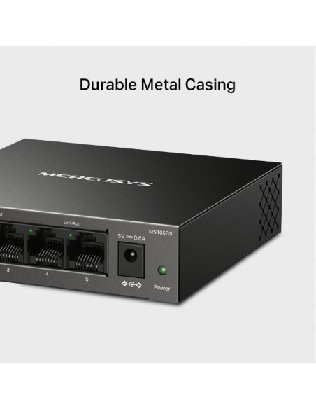 Mercusys TP-Link Switch 5 ports Gigabit de bureau (MS105GS) en Tunisie