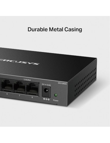 Mercusys TP-Link Switch 8 ports Gigabit de bureau MS108GS en Tunisie