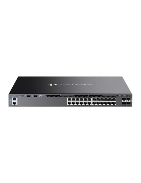 Switch administrable L3 Omada 24 ports TL-SG6428X Gigabit stackable avec 4x slots 10G(TL-SG6428X)