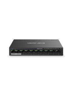 Switch 10 ports Mercusys de bureau 10/100 Mbps avec 8 ports PoE+(TL-MS110P)