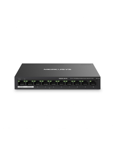 Switch 10 ports Mercusys de bureau 10/100 Mbps avec 8 ports PoE+(TL-MS110P) Switch 10 ports Mercusys de bureau 10/100 Mbps avec 8 ports PoE+(TL-MS110P)