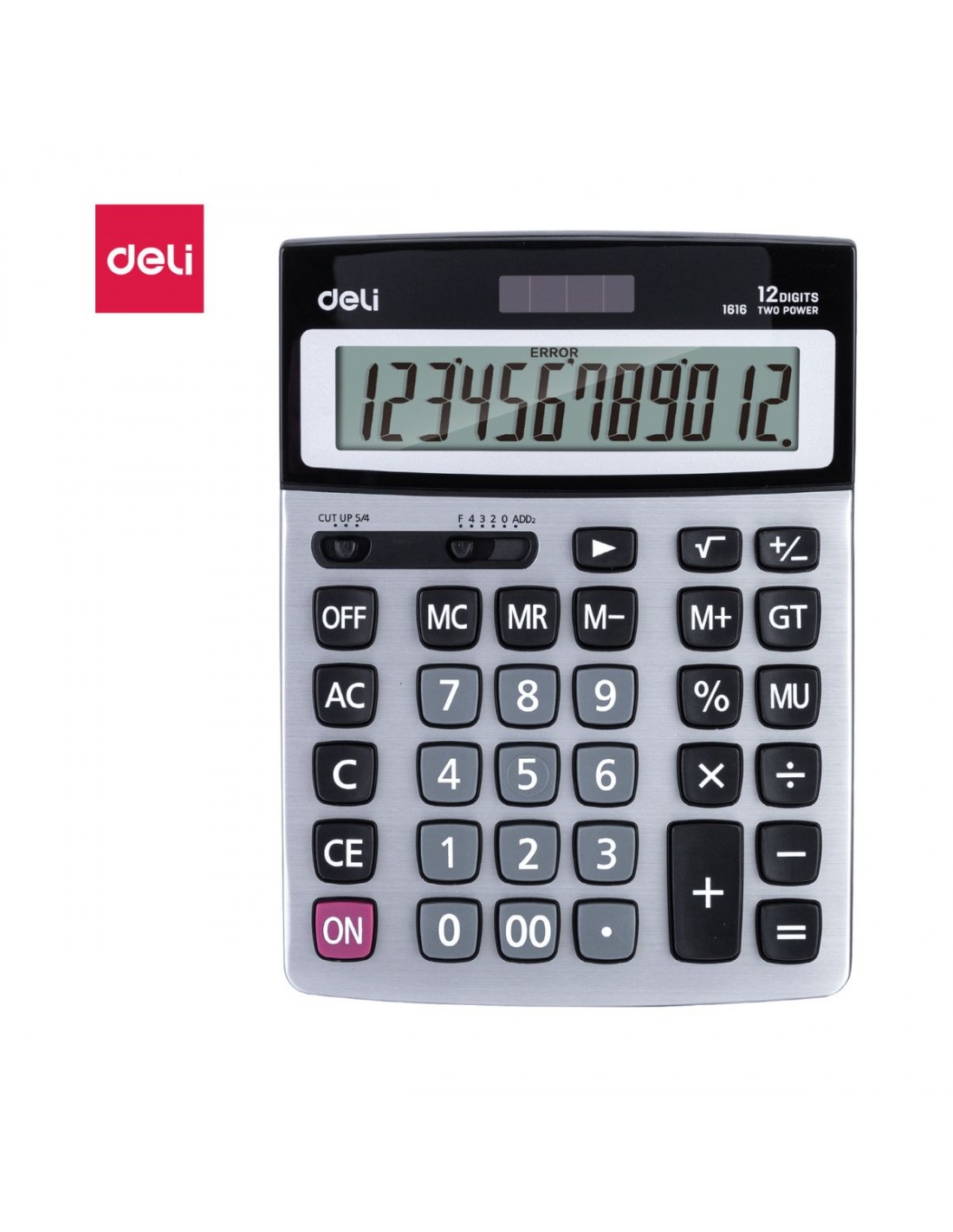 CALCUL 12 DIGIT CORE METAL E1616 calculatrice métal professionnelle