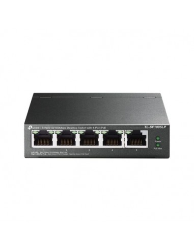 Switch De Bureau TP-LINK 5 Ports 10/100 Mbps Avec 4 Ports PoE(TL-SF1005LP)