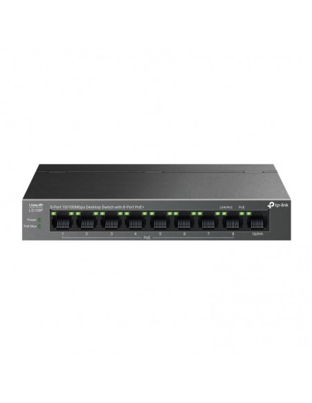 Switch Tp-link 9 ports de bureau LS109P 10/100 Mbps(TL-LS109P) Switch Tp-link 9 ports de bureau LS109P 10/100 Mbps(TL-LS109P)