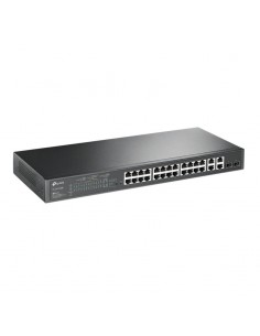 Switch 24 Port PoE Tp-Link Administrable + 4 Port Gigabit Smart(TL-SL2428P)