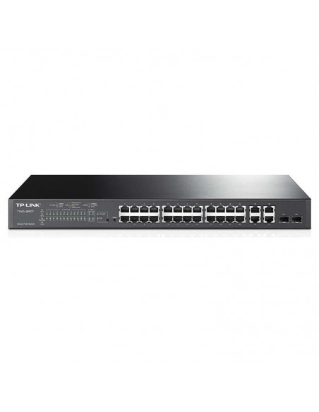 Switch 24 Port PoE Tp-Link Administrable + 4 Port Gigabit Smart(TL-SL2428P) Switch 24 Port PoE Tp-Link Administrable + 4 Port Gigabit Smart(TL-SL2428P)