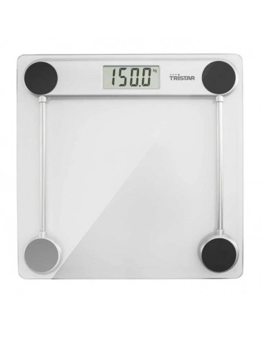 Pèse-Personne TRISTAR 150 KG - Verre Transparent (WG-2421)