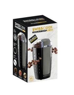 Moulin à Café SWISSCOOK - 150 Watt - Noir (MC-1358)