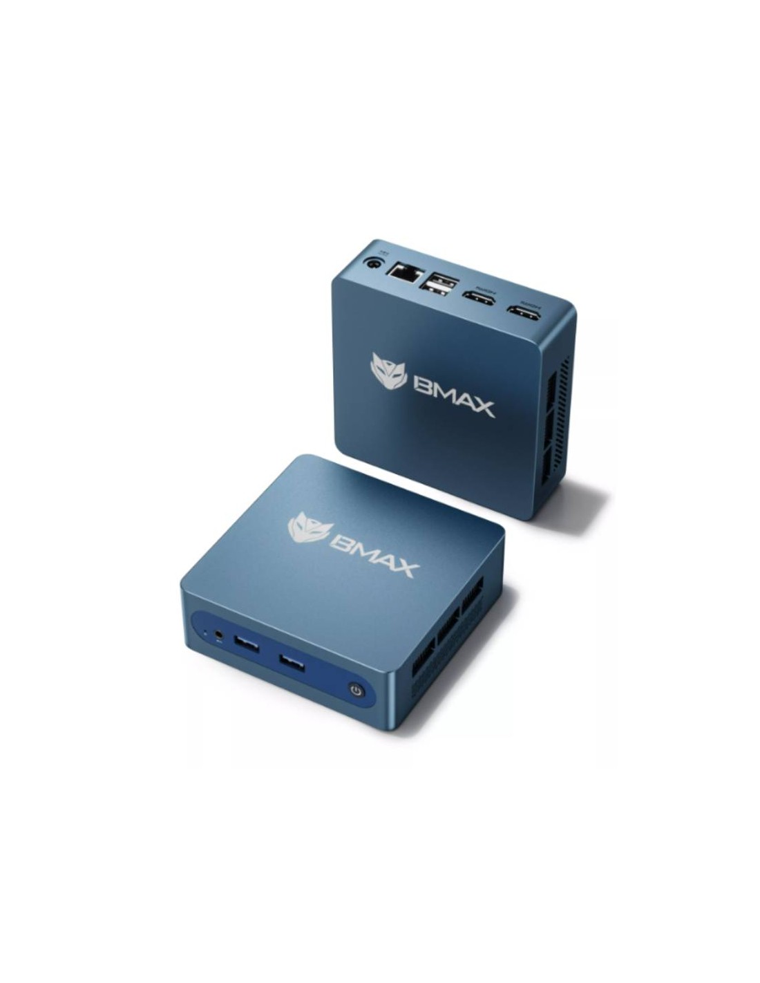 Mini PC de Bureau BMAX B1 Plus Mini PC de Bureau BMAX B1 Plus bleu compact Windows 11