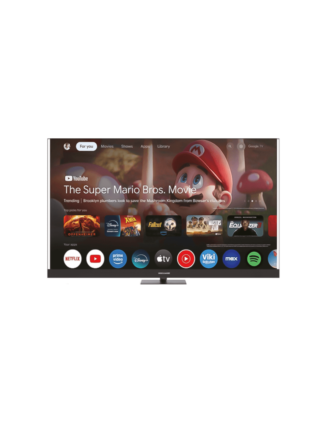Maxwell Smart TV 55 pouces QLED 4K UHD Google TV en Tunisie