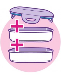 Panier Maped - Boîte à Déjeuner Barbie (871097) 2