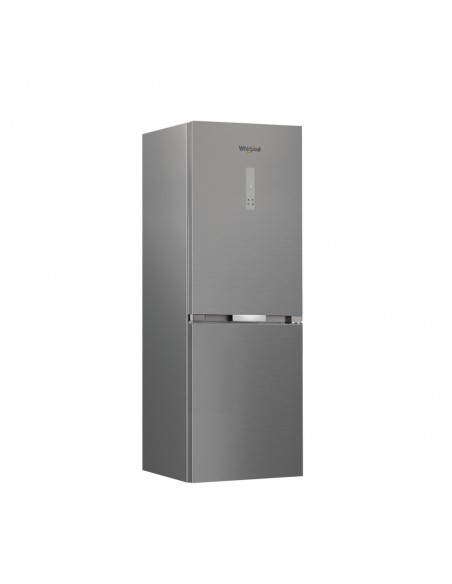 Réfrigérateur Whirlpool 500L Brut 420L Net Combiné Inox (WBMF706353XNA)