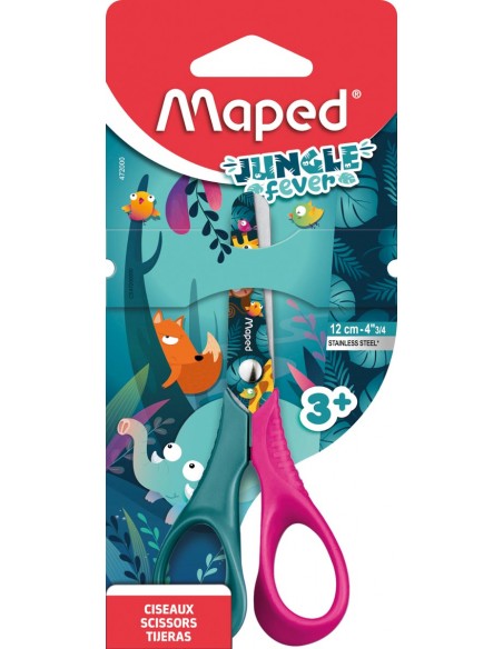Maped Vivo Jungle Fever ciseaux , 12 cm (472000)