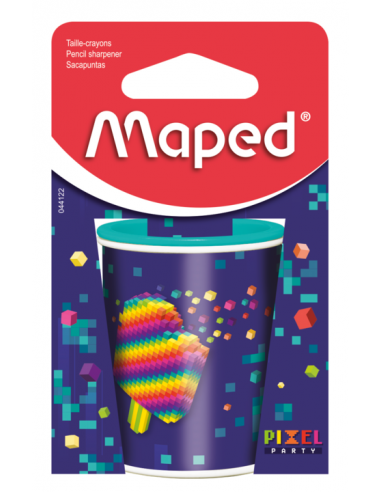 Taille-crayons Maped Pixel Party 2 trous (44122) en Tunisie