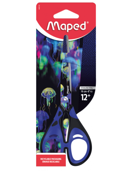 Ciseaux Maped 16 cm scolaires Deepsea Paradise (466918) Ciseaux Maped 16 cm scolaires Deepsea Paradise (466918)