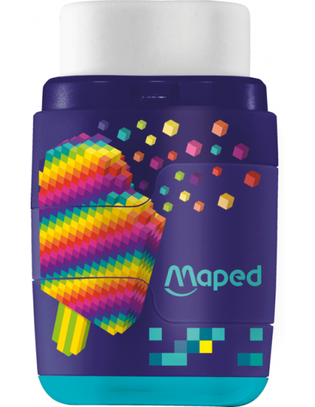 Taille-crayons Gomme Maped Connect Pixel Party (49222) Taille-crayons Gomme Maped Connect Pixel Party (49222)