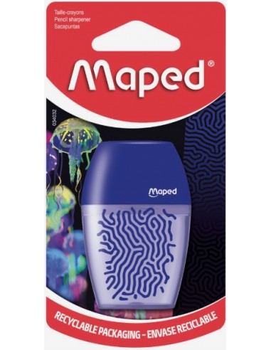 Maped Sharpener Shaker Deepsea Paradise 1H Blister (34032) Maped Sharpener Shaker Deepsea Paradise 1H Blister (34032)