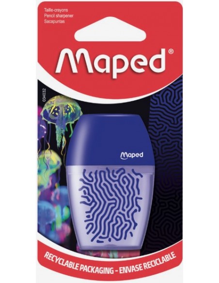 Maped Sharpener Shaker Deepsea Paradise 1H Blister (34032) Maped Sharpener Shaker Deepsea Paradise 1H Blister (34032)