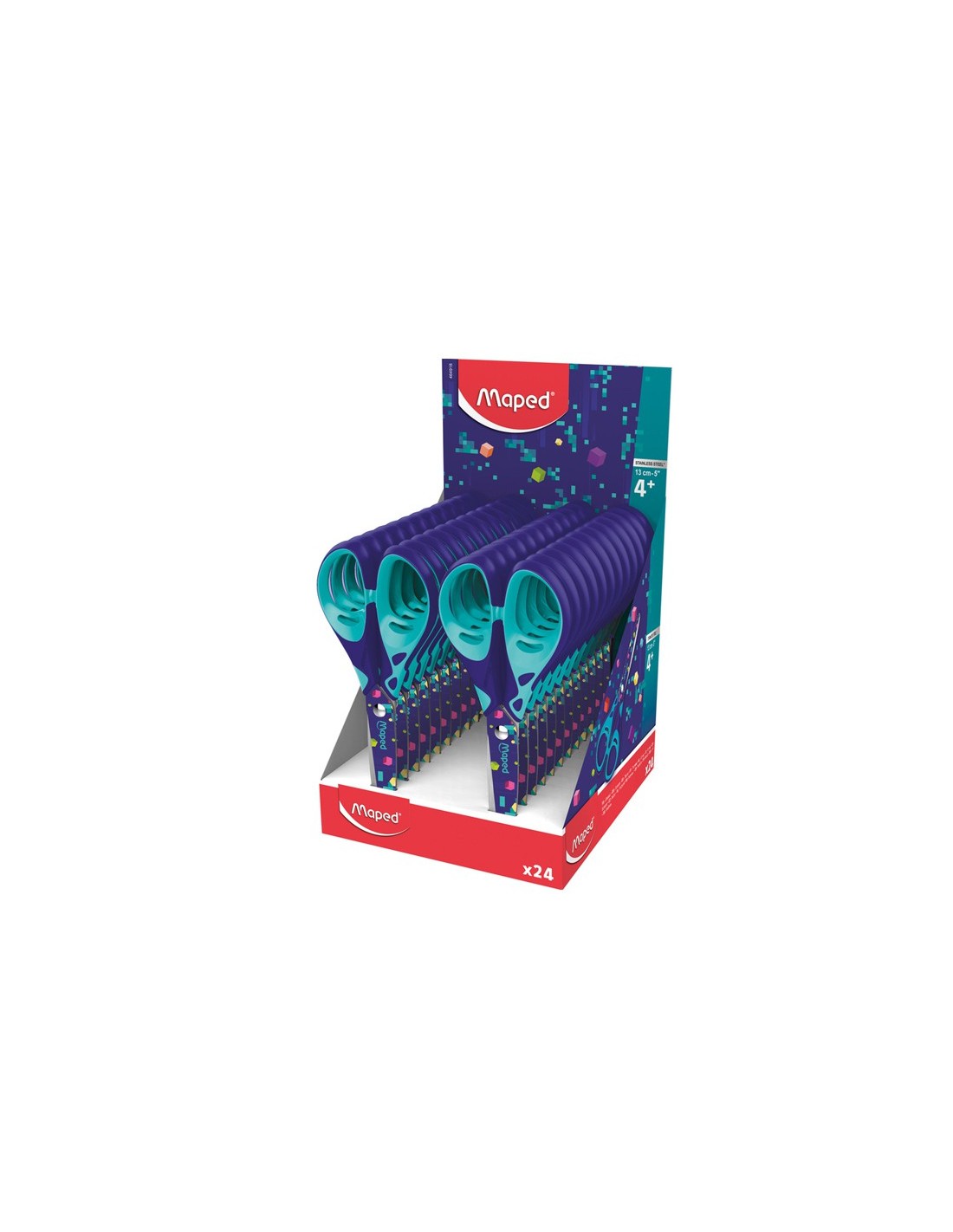 Ciseaux scolaires ergonomiques 13cm Maped
