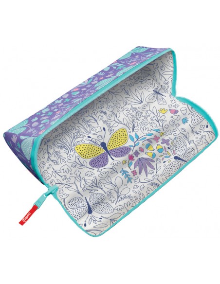 Trousse XXL Maped FANCY "PASTEL SHINY BUTTERFLY" (931912)