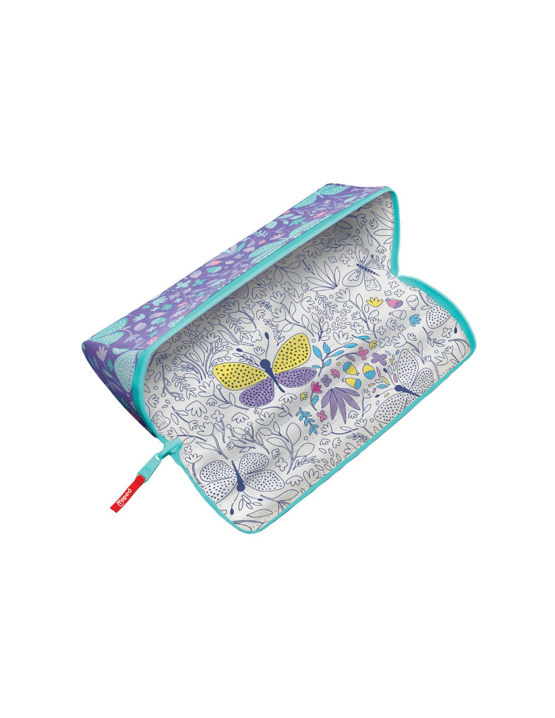 Trousse XXL papillon pastel fille