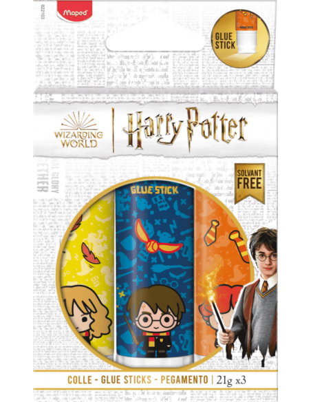 Maped Harry Potter 3 tubes de colle (822103) Maped Harry Potter 3 tubes de colle (822103)