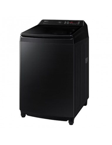 Machine à laver Samsung noire grande capacité pour famille nombreuse