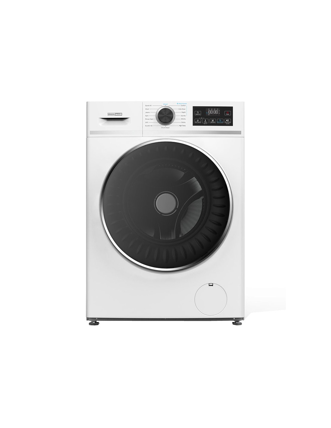 Lave-linge hublot MAXWELL MAX-WMF1214WNN-IV 12 kg blanc