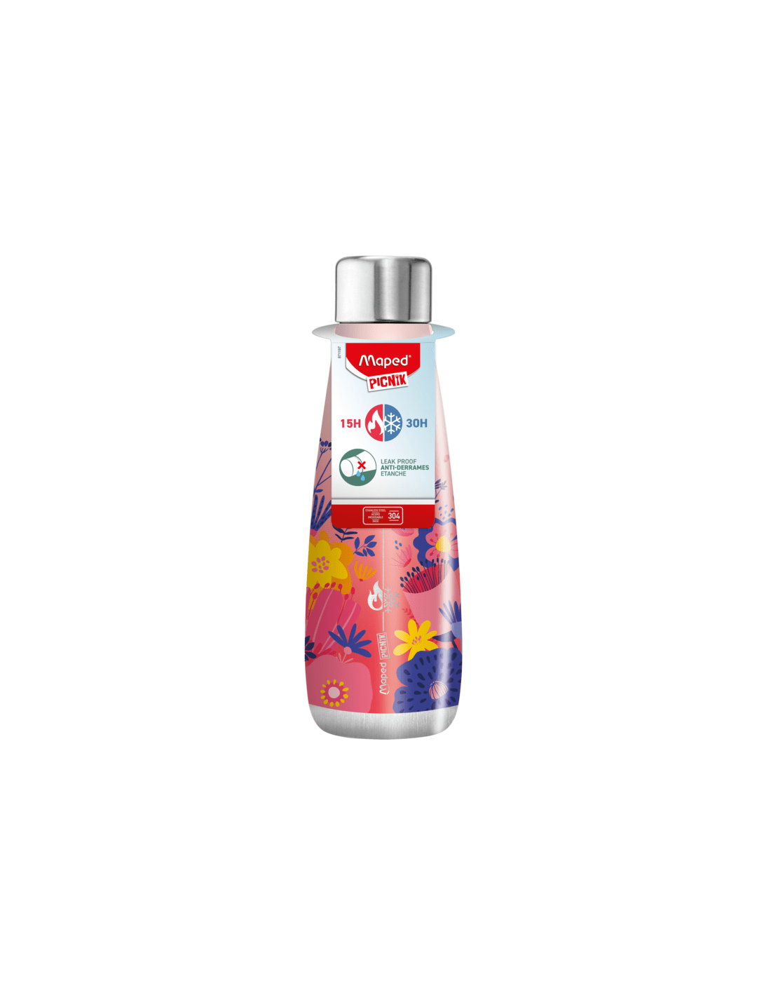 Gourde Maped isotherme inox 500 ml usage quotidien