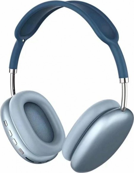 Casque Bluetooth P9 Avec Emplacement Carte Memoire - Bleu en Tunisie