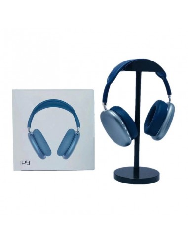 Casque Bluetooth P9 Avec Emplacement Carte Memoire - Bleu en Tunisie