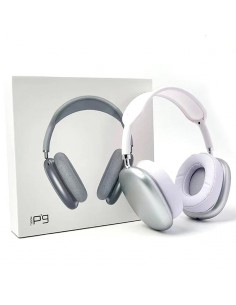 Casque P9 Bluetooth Avec Emplacement Carte Memoire - Silver En Tunisie 2