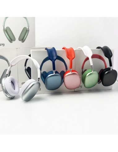 Casque Bluetooth Sans Fil P9 Vert En Tunisie