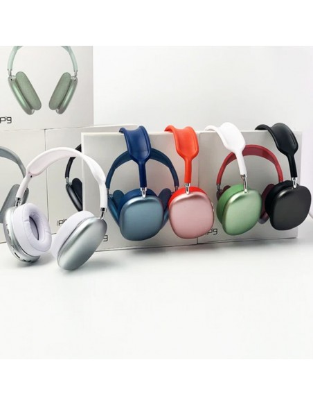 Casque Bluetooth Sans Fil P9 Vert En Tunisie