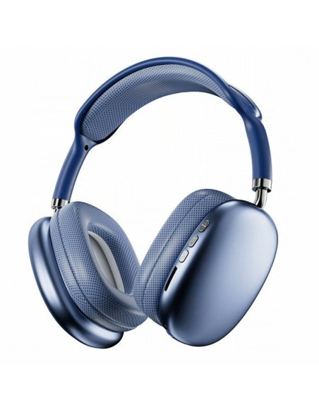 Casque Sans Fil P9 PRO MAX - Bleu en Tunisie Casque Sans Fil P9 PRO MAX - Bleu en Tunisie