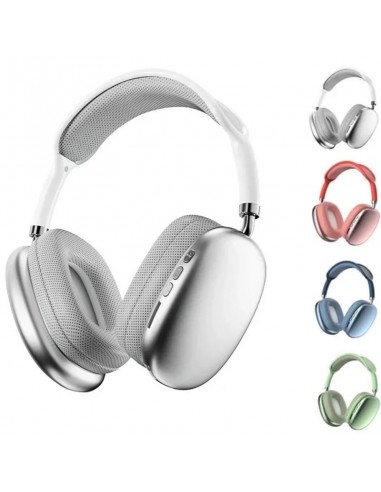 P9 PRO MAX Casque Sans Fil - Silver En Tunisie