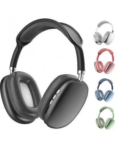 Casque P9 PRO MAX Sans Fil - Noir En Tunisie Casque P9 PRO MAX Sans Fil - Noir En Tunisie