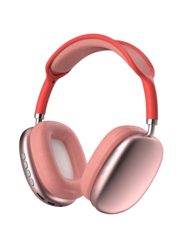 Casque Bluetooth P9 PRO MAX Sans Fil - Rouge En Tunisie