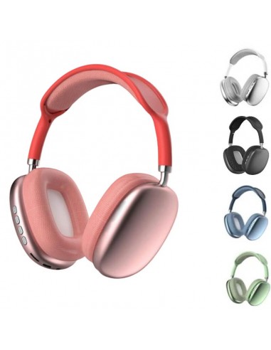 Casque Bluetooth P9 PRO MAX Sans Fil - Rouge En Tunisie
