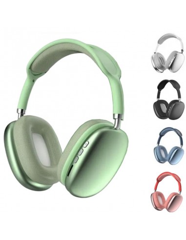 P9 PRO MAX Casque Sans Fil - Vert En Tunisie P9 PRO MAX Casque Sans Fil - Vert En Tunisie