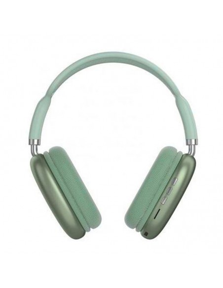 P9 PRO MAX Casque Sans Fil - Vert En Tunisie P9 PRO MAX Casque Sans Fil - Vert En Tunisie