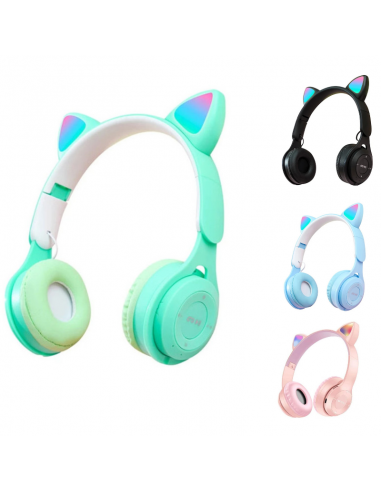 Casque CAT Y08 Bluetooth Vert en Tunisie